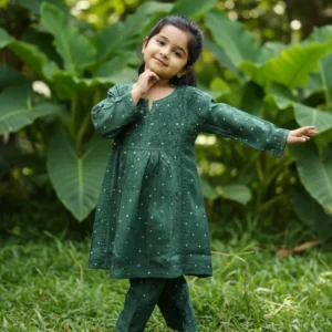 Lado Chanderi Kids Co-ord Set